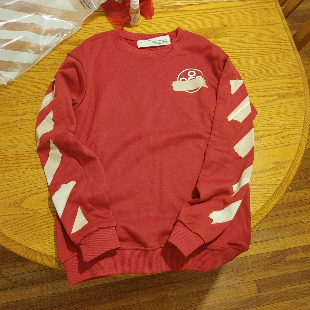 Off white bandage sweater size medium